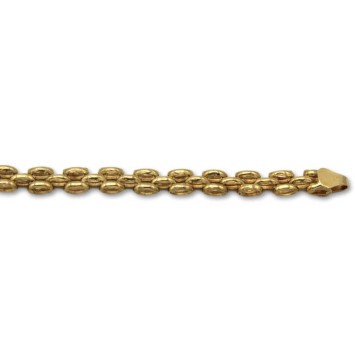 Esclava de oro con pulsera panther clásico