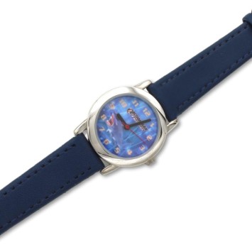 Reloj niño Action man de piel azul