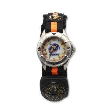 Reloj niño Action man negro y naranja