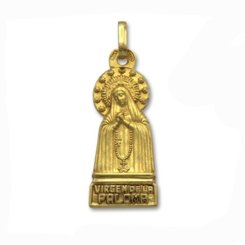 Medalla virgen de la Paloma