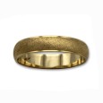 Alianza de oro 18K en 4mm media caña filos lisos Alianza de oro 18K en 4mm media caña filos lisos