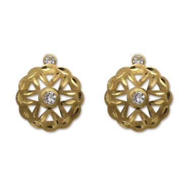 Pendiente oro calado cordobés