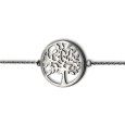 Pulsera de plata del árbol de la vida