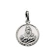 Medalla de plata escapulario 19mm