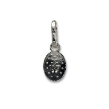 Medallita de plata virgen de la Milagrosa 12x8 mm