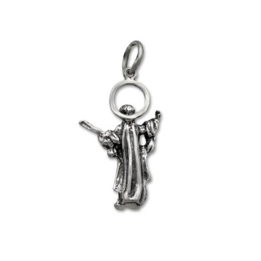 Colgante de plata San Pancracio