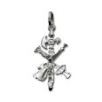 Cruz de plata de la legión con cristo en relieve
