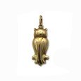 Colgante de oro de un buho