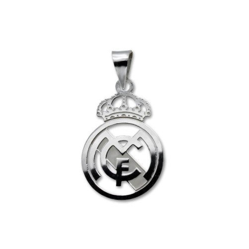 Precioso colgante en plata de ley del escudo del Real Madrid pequeño