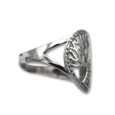 Anillo de plata de arbol de la vida Anillo de plata de arbol de la vida